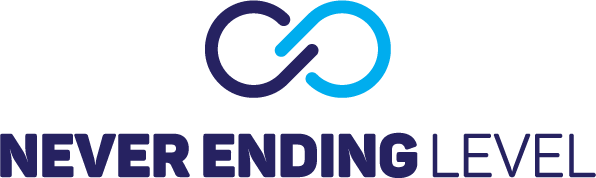Never Ending Level Logo, neverendinglevel.com